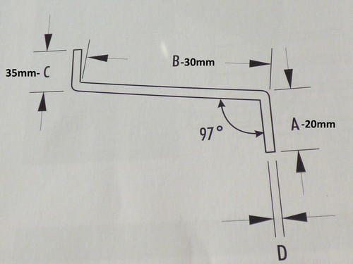 2x1m z winkel - , z-winkel