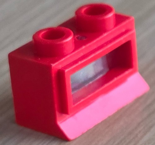 Lego fenster 1x2x1 rot - fenster,